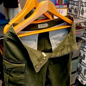 Vintage JCrew button-fly 100% cotton cargo pants